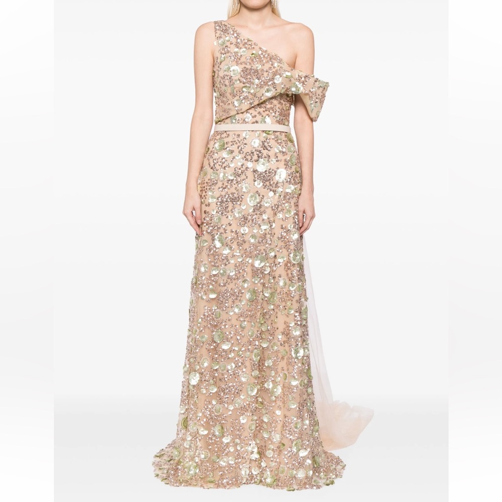 Saiid Kobeisy | Sequinned Tulle Gown
